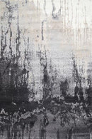 Dune Field Grey Beige Abstract Rug