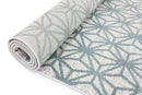 Zephyr Elm Aqua Blue Rug