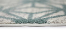Zephyr Elm Aqua Blue Rug