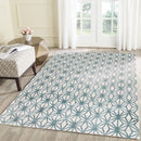 Zephyr Elm Aqua Blue Rug