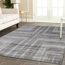 Evergreen Field Charcoal Contemporary Rug