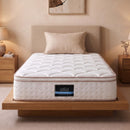 30cm Single Spring Mattress Tencel Cover 5-Zone Firm Back Support