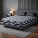 34cm Queen Mattress Hybrid, Pocket Spring Bed Mattress