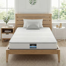 King Single Mattress 20cm with Reinforced Edge Support Egg-Crate Foam