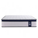 Levitex 35CM Queen Mattresses Gel Memory Foam and 7-Zone Ergonomic Pocket Spring, Anti-Roll Dual-Row Edge, Undisturbed Deep Sleep For Restless Couples, Triple Cooling System
