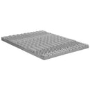 8cm Memory Foam Mattress Topper 7-Zone Graphite King