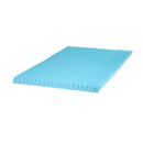 8cm Memory Foam Mattress Topper Gel Egg Crate Foam Bamboo King Single