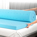 Memory Foam Mattress Topper Ventilated Cool Gel 8cm King