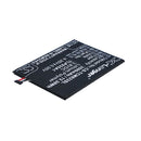 Cameron Sino Cs Tcm823Sl 3500Mah Battery For Alcatel N1 Max Phone