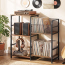 Record Player Stand with Vinyl Record Storage Turntable Stand