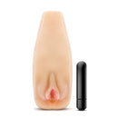 M Elite Soft And Wet Veronika Flesh Vibrating Vagina Stroker