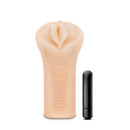M Elite Soft And Wet Veronika Flesh Vibrating Vagina Stroker