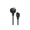 Alogic 2M Aus 3 Pin Wall To Iec C13 Male To Female