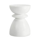 Side Table Round Coffee Stool Stand Stone Patio Garden