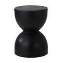 Side Table Concrete Outdoor Indoor Black