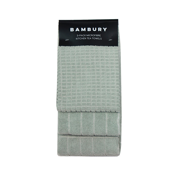 Bambury Microfibre 3Pc Kitchen Towel Set