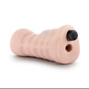 M For Men 3 Pack Self Lubricating Vibrating Strokers Flesh