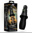 M For Men 3rd Base Black Usb Rechargeable Auto Stroker
