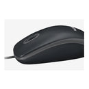 Logitech B100 Optical Usb Mouse 800Dpi For Pc Laptop Mac Tux Full Size