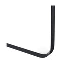 900X600Mm Bathroom Bedroom Mirror Arch Aluminium Frame Wall Mount