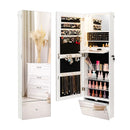 120 Cm Led Jewelry Mirror Cabinet With Full Length Frameless Mirror