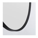 900X500Mm Bathroom Bedroom Mirror Oval Aluminium Frame Wall Mount