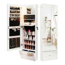 120 Cm Led Jewelry Mirror Cabinet With Full Length Frameless Mirror