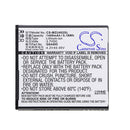Cameron Sino Cs Mzu402Sl 1400Mah Battery For Navon Mizu M402 Mobile