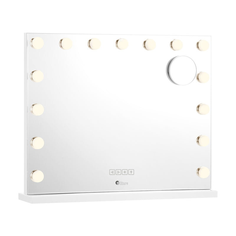 Bluetooth Hollywood Makeup Mirror LED 60x52cm