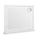 Bluetooth Makeup Mirror Crystal LED 80x62cm