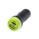 Moki Usb C Plus Usb A Rapid Car Charger