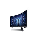 Samsung 34 Inches Odyssey G55T Wqhd Curved Gaming Monitor Black