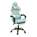 Ergonomic Gaming Office Chair with 2 Point Message Mint Green