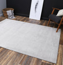 Lunar Field Silver Plush Rug