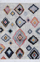 Orchid Field Ash Tribal Rug