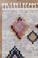 Orchid Field Ash Tribal Rug