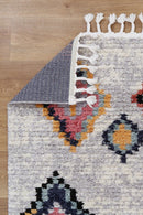 Orchid Field Ash Tribal Rug