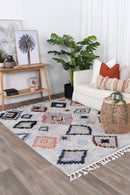 Orchid Field Ash Tribal Rug
