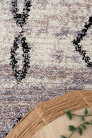 Saffron Field Ash Tribal Diamond Rug