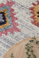 Sage Field Multi Tribal Rug