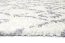 Moonlit Field Cream Silver Moroccan Rug