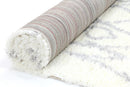 Moonlit Field Cream Silver Moroccan Rug