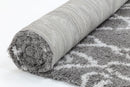 Olive Field Grey Silver Moroccan Rug