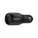 Belkin Boostcharge Dual Usb C Car Charger 36W