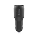 Belkin Boostcharge Dual Usb C Car Charger 36W