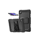 Usp Rugged Lenovo Tab Case Black Built In Kickstand Strap