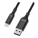 Otterbox Lightning To Usb A 2 Cable 1M Black 78 52525 3 Amps 60W Mfi