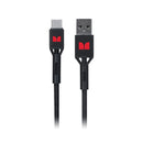 Monster Usb C To Usb A 60W Braided Cable Black