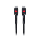Monster Usb C To Usb C 100W Braided Cable Black 2M