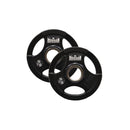 Morgan Tri Grip Olympic Rubber Weight Plates Pair